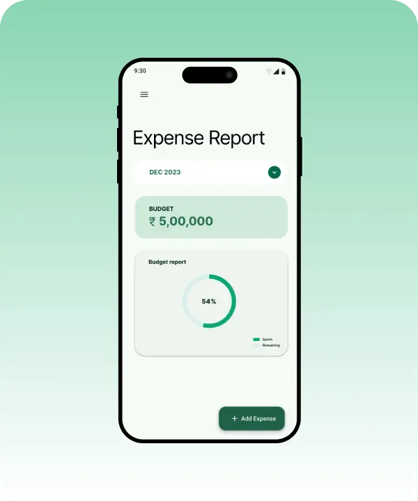 Walfin expense report