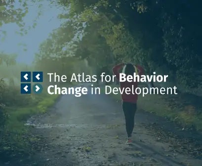 Screenshot from Atlas of Behavior Change In Development case study