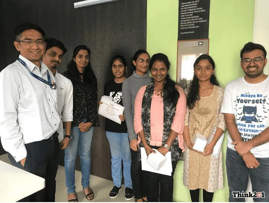 The Professional Quest by our Interns